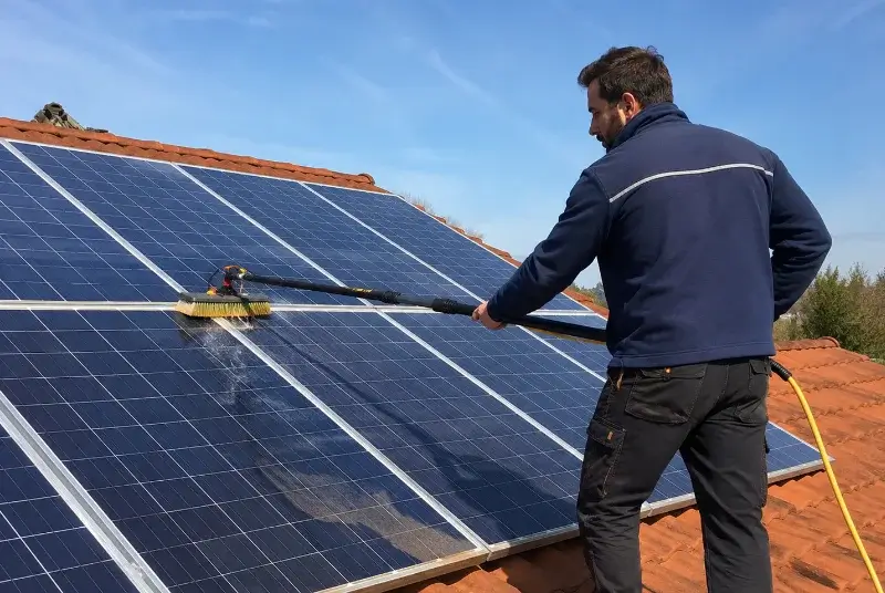 Nettoyage et entretien de panneaux solaires à Estoher